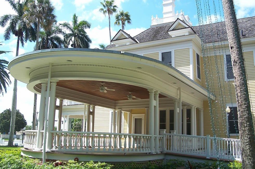 Fort Myers FL Murphy Burroughs House porch
