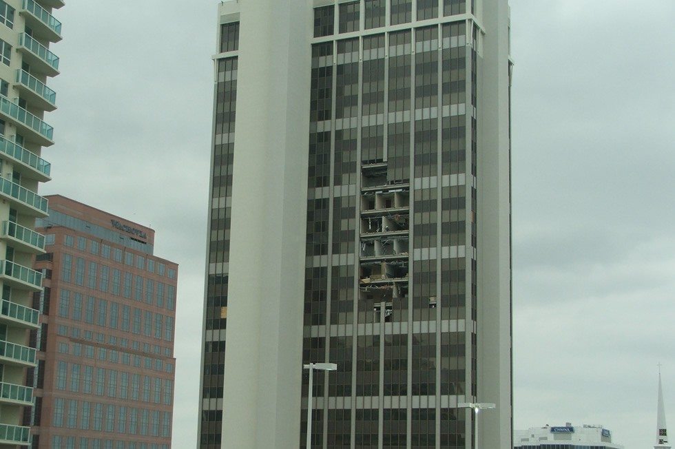 One Financial Center After Hurricane WIlma- Fort_Lauderdale