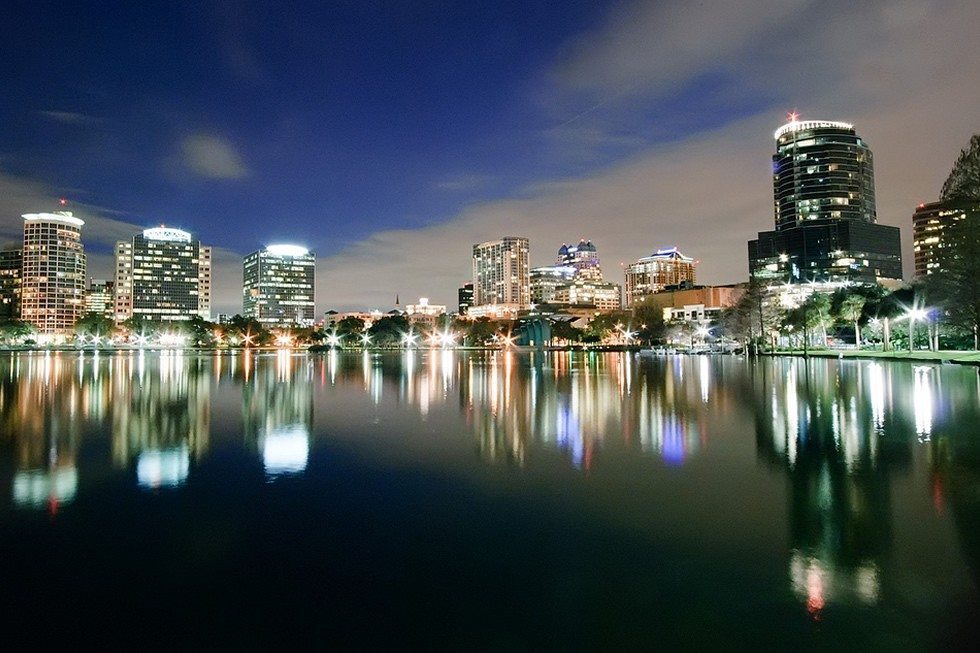 Orlando Night Skyline