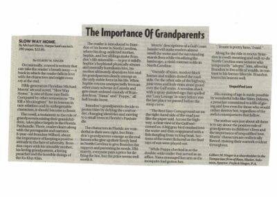 The Importance Of Grandparents