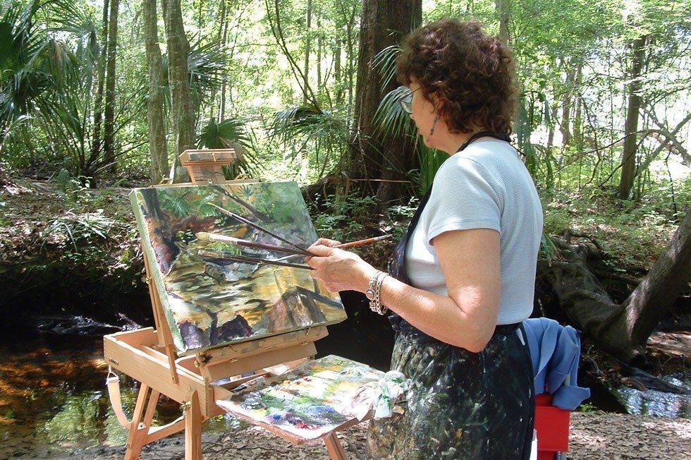 acksonville Arboretum Gardens Painting Event