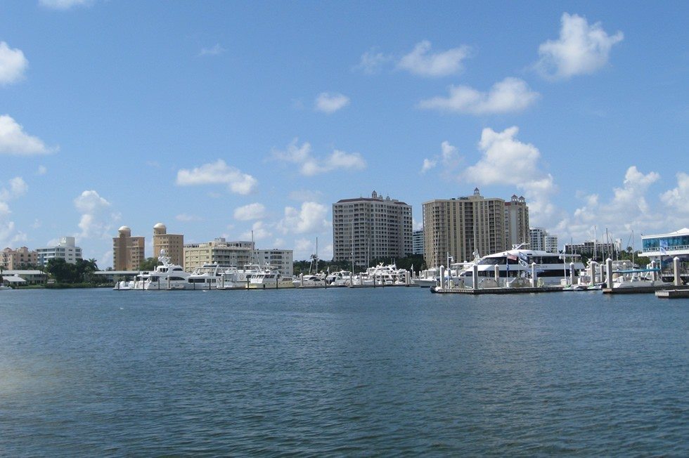 sarasota from the water