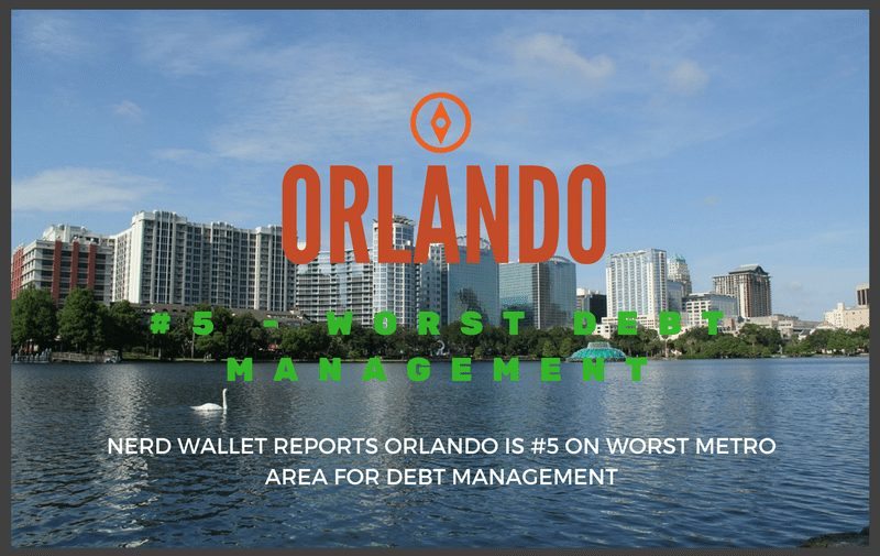 Orlando 5th Worst Metro for Managing Debt