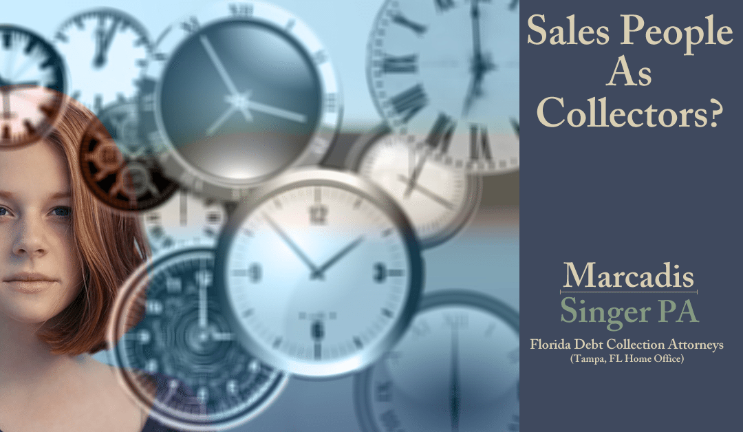 DIY Commercial Debt Collection –  Salespeople as Collectors