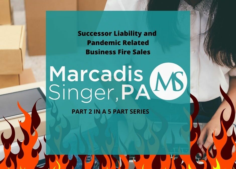 2. Successor Liability and Pandemic Business Fire Sales