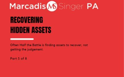 Recovering Hidden Assets – Part 5 of 8
