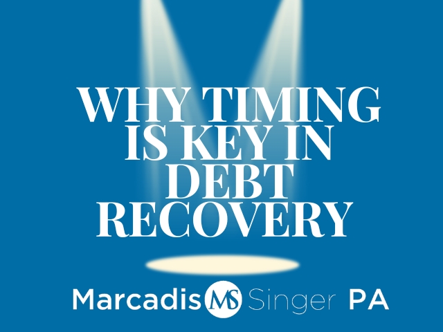 Why Timing is Key in Debt Recovery