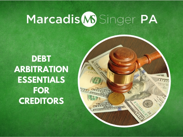 Debt Arbitration Essentials for Creditors